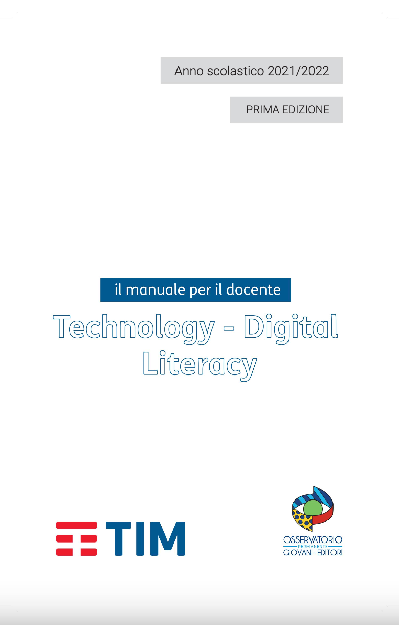 Il manuale del docente 2021/2022 di Technology-Digital Literacy